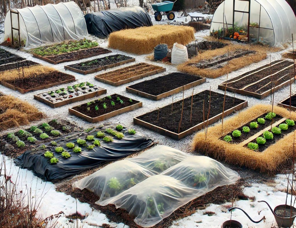 Couvrir le sol potager