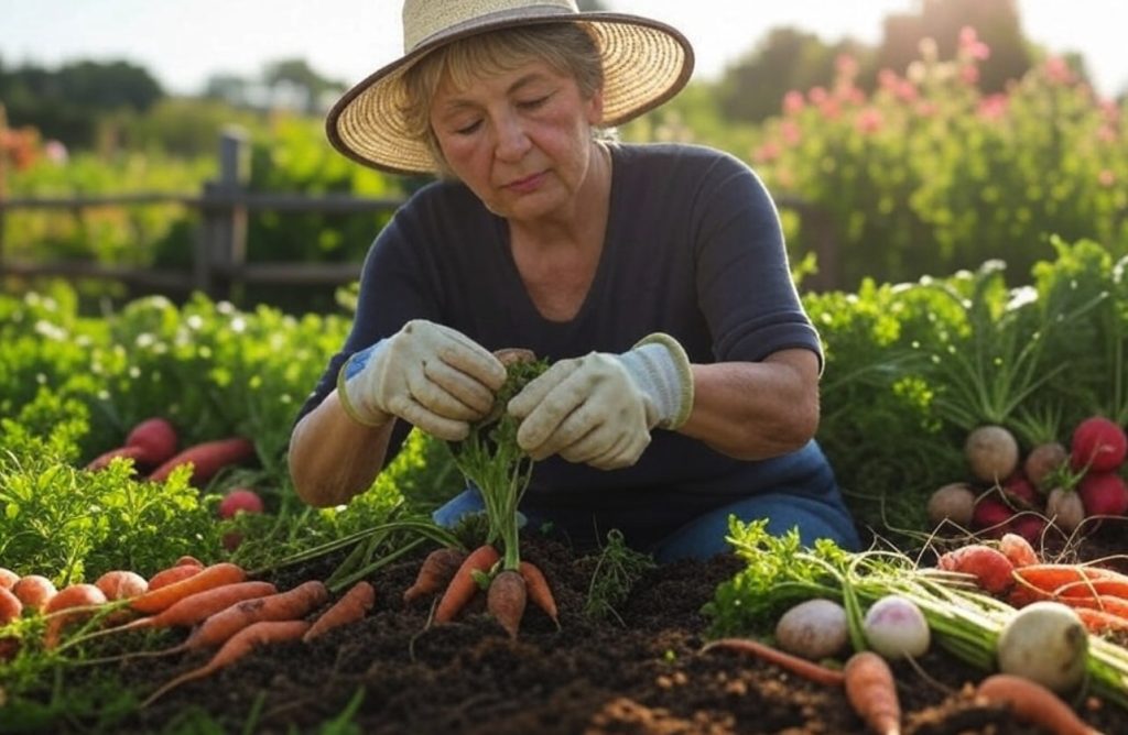 potager en mars
