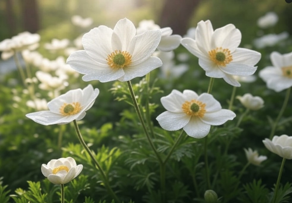 fleur blanche