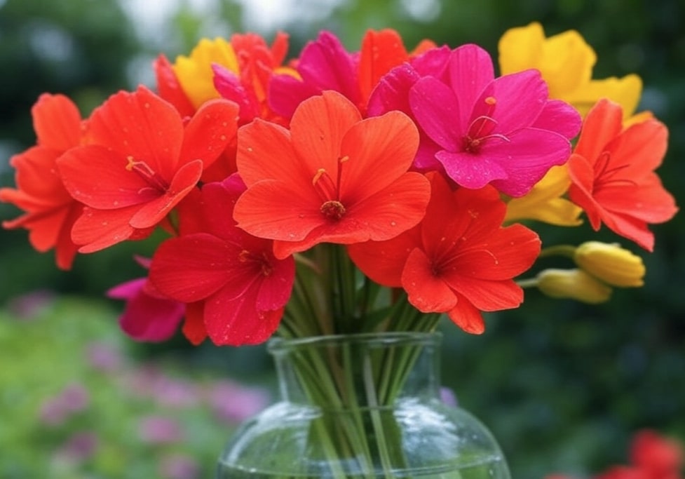 fleur comestible Capucine