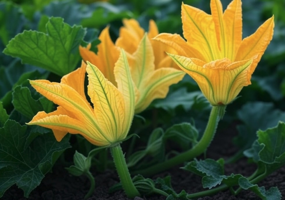 fleur courgette comestible