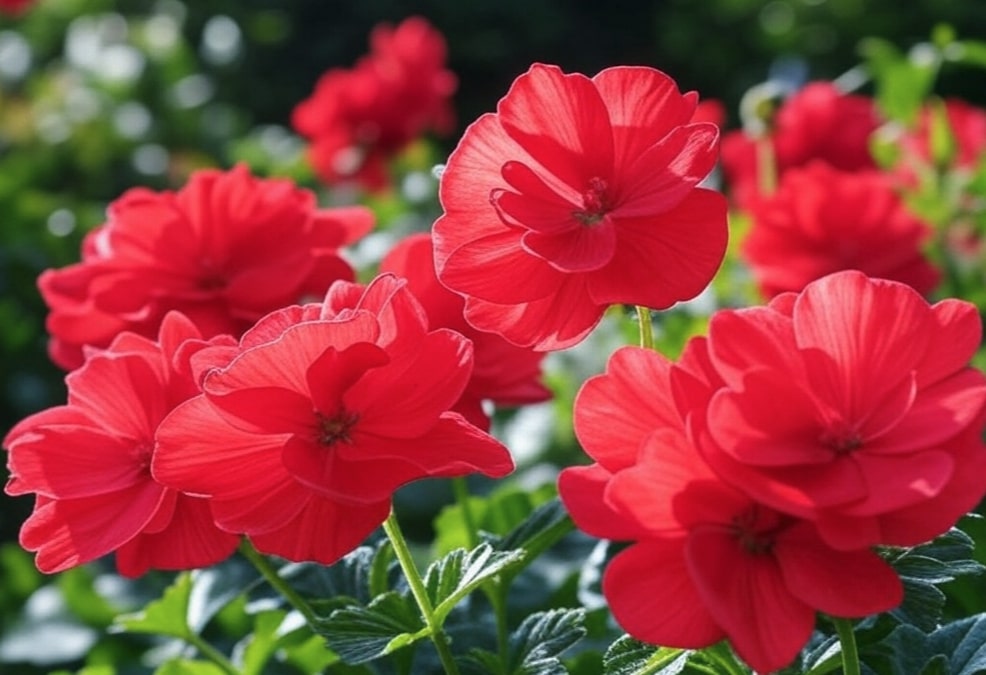 fleur rouge