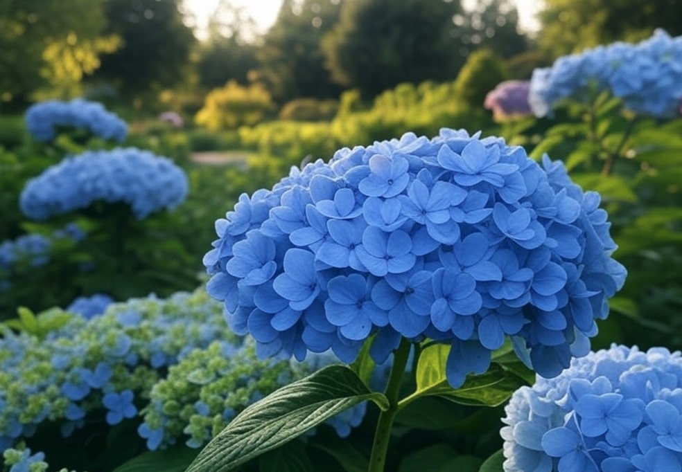 hortensia bleu