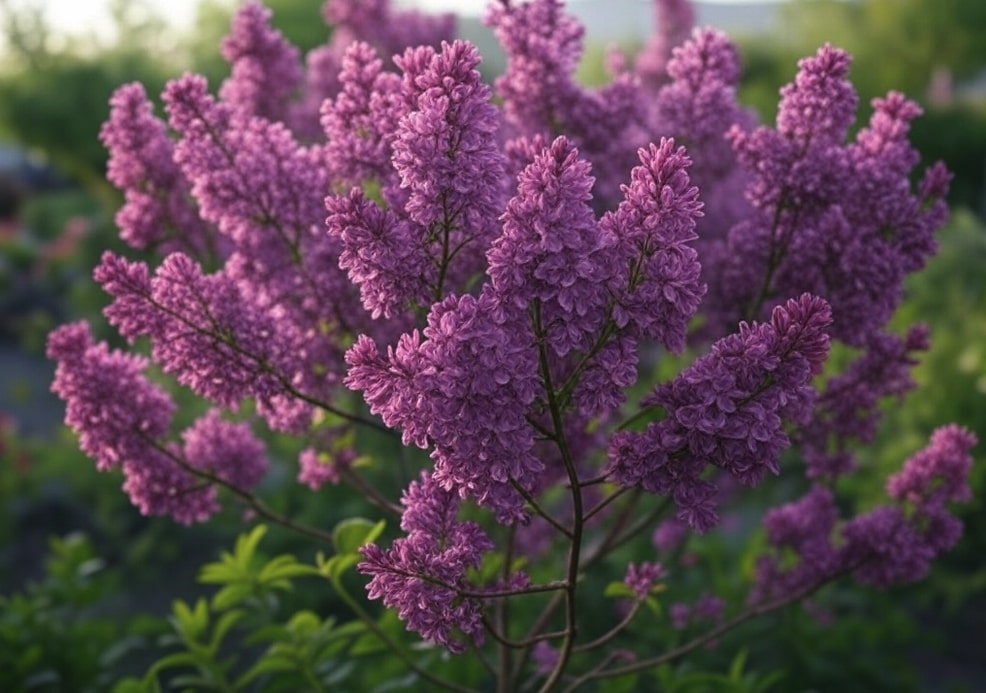 lilas mauve