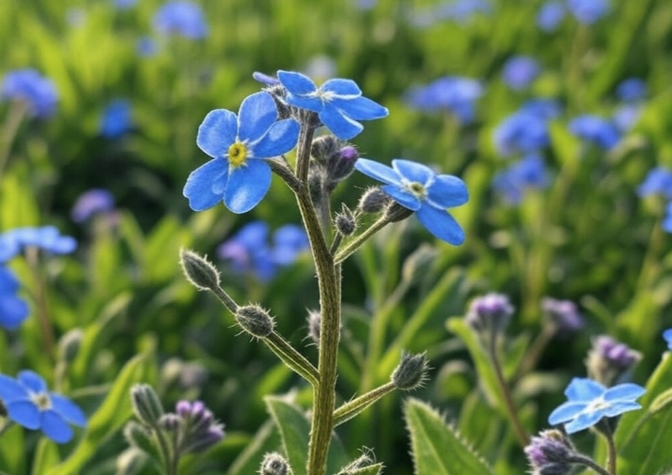 myosotis petite fleur bleue